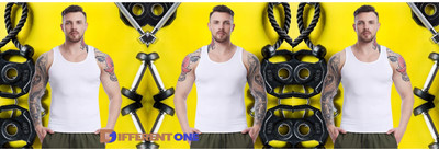 D1 DIFFERENT ONE Men Reversible Vest