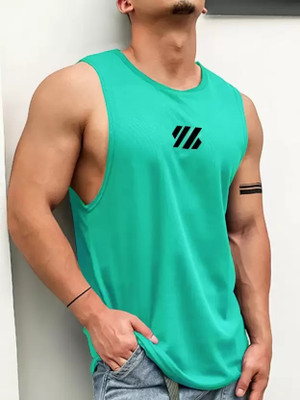 SM SHAYAM CREATION Printed Men Square Neck Multicolor T-Shirt