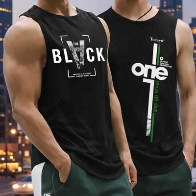 Heartees Cotton Fabric Tank(Pack of 2)