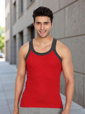 Style Icon Cotton Fabric Gym Vest