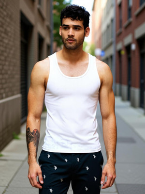 An fashion Cotton Fabric Undershirt