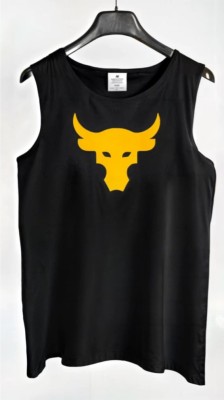 Lycra Blend Fabric Gym Vest