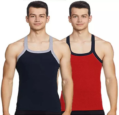 Fashnest Cotton Fabric Gym Vest