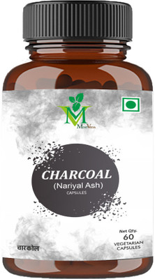 MInt Veda Activated Charcoal Veg. Capsules(60 No)