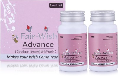 FAIR WISH ADVANCE L Glutathione Tablets for Glowing & Fair Skin(600 mg)