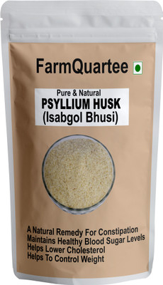 FarmQuartee Sat Isabgol - Psyllium Husk 200 gm - Effectively Relieves Constipatio(200 g)