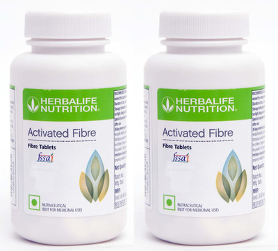 HERBALIFE Activated Fiber Tablet (90 Tablets x 2 Packs) Combo(2 x 90 mg)