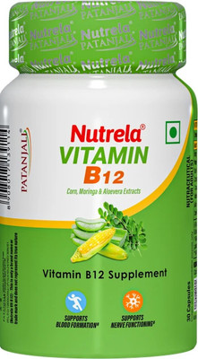 NUTRELA Vitamin B12 Bio-Fermented Capsules By(30 Capsules)