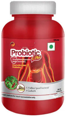 KRUM Probiotic G Plus- Help tp build immunity.(30 Capsules)