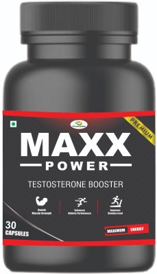 Fitness Prime Maxx Power Capsule for Men Stamina, Muscle Growth, Immunity & Overall Wellbeing(60 Capsules)