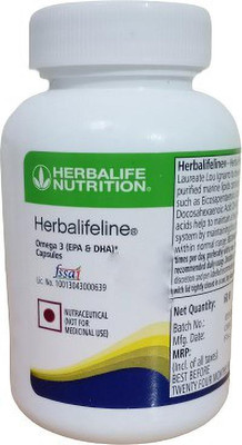 Herbalife Nutrition Omega 3 Fatty Acids For Cardiovascular Health(90 Tablets)