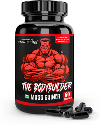 HEALTHPRIME LABS THE BODYBUILDER Mass Gainer for Muscle Building(60 Capsules)