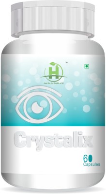 Healthy Nutrition Crystalix For Good Vision To Maintain Healthy Eyes(60 Capsules)