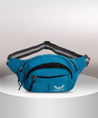 Apolestar Waist Bag Travel/Passport Holder/ Adjustable Strap/Bumbag Waist Bag Waist Bag Elegant Style Travel Pouch Passport Holder(Blue)
