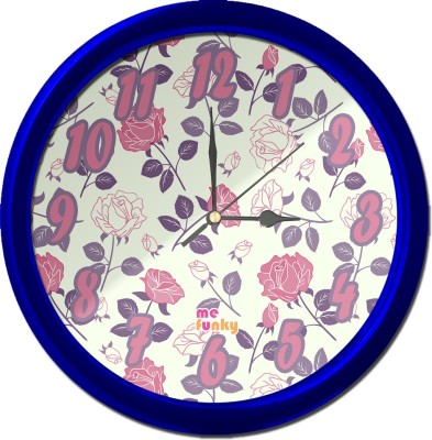 Lovely Collection Analog 15 cm X 20 cm Wall Clock(Multicolor, With Glass, Standard)