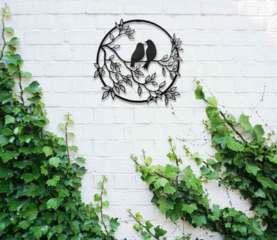 Wall Art Suitable for Living Room,Foyer,Bedroom(25 cm, Black)
