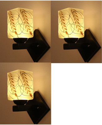 Somil Wallchiere Wall Lamp Without Bulb(Pack of 3)