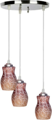 1st Time Somil Pandent Hanging Ceiling Lamp (Three Lamp) Colorful & Decorative-F16 Pendant Lamp Ceiling Lamp(Multicolor)