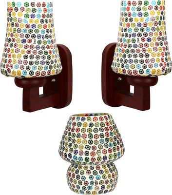 1st Time Uplight Wall Lamp Without Bulb(Pack of 3)