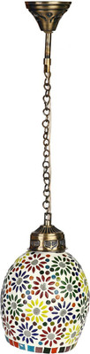 1st Time Pandent Ceiling Lamp Decorative With Hued Chips & Beads-N64 Pendant Lamp Ceiling Lamp(Multicolor)