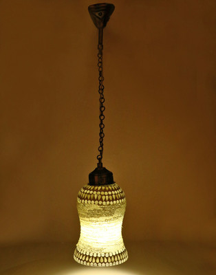 Somil Attractive Colorful Decorative Pendent Hanging Mosaic Lamp Light -A1 Pendant Lamp Ceiling Lamp(White)