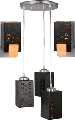 1st Time Triple Hanging _ WALL D2 Pendants Ceiling Lamp(Black)