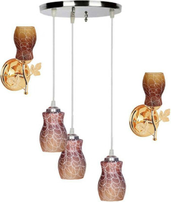 Somil Uplight Wall Lamp Without Bulb(Pack of 3)