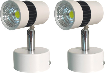 D'Mak Track Light Wall Lamp With Bulb(Pack of 2)