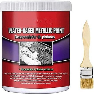ARANKA Water Based Metal Rust Remover Metallic Paint Transducer Gel with Brush Rust Removal Gel(250 ml)