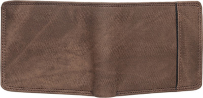 METRONAUT Men Casual Brown Artificial Leather Wallet(5 Card Slots)