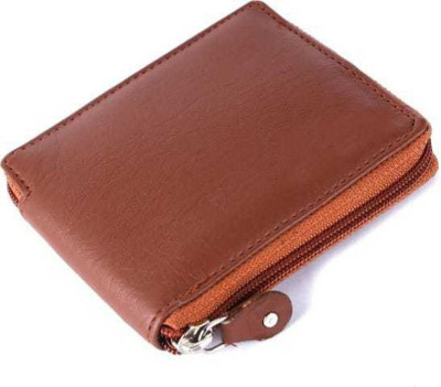 gustave Men Tan Artificial Leather Wallet(6 Card Slots)