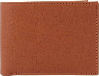 WALLETIN Men Casual Tan Artificial Leather Wallet(9 Card Slots)