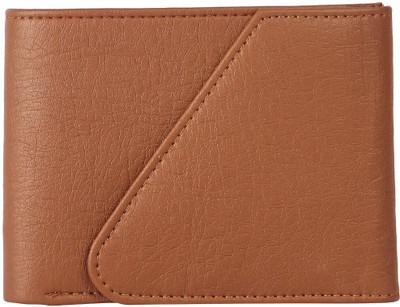 HouseOfCommon Men Casual Tan Artificial Leather Wallet(7 Card Slots)