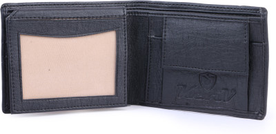 VSR Men Tan Artificial Leather Wallet(10 Card Slots)