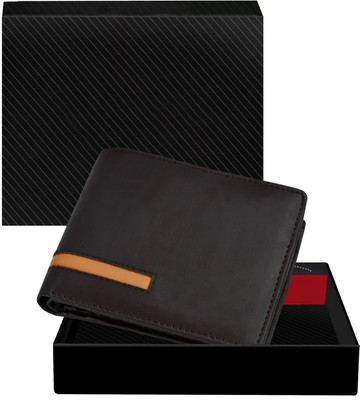 TPGA Enterprise Men Casual, Evening/Party, Formal Brown Artificial Leather Wallet(3 Card Slots)
