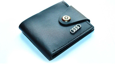 Fashcart Men Black Artificial Leather Wallet(5 Card Slots)