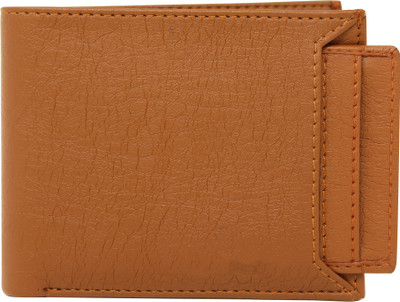 Karma Focus Men Brown Genuine Leather Wallet(7 Card Slots)