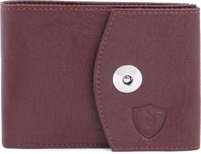 Keviv Men Brown Artificial Leather Wallet(7 Card Slots)