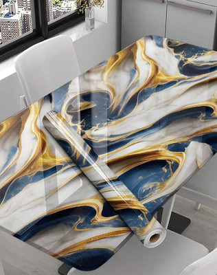 Dykidrah Foils Classics Blue, Gold Wallpaper(L x W: 60 cm x 200 cm)