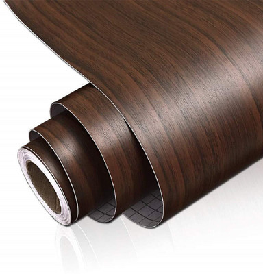 WALLNEST Vinyl Nature Brown Wallpaper(L x W: 40.64 cm x 254 cm)