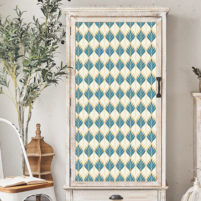 AURORA SHOPPE Vinyl Abstract Multicolor Wallpaper(L x W: 1000 cm x 45 cm)