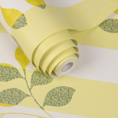 Flipkart SmartBuy Abstract Yellow Wallpaper(500 cm x 45 cm)
