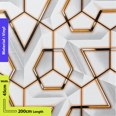 LUXURA CREATIONS Decorative Wallpaper(200 cm X 45 cm)