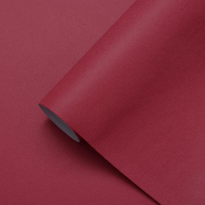 WALLNEST Vinyl Abstract Maroon Wallpaper(L x W: 30.48 cm x 121.92 cm)
