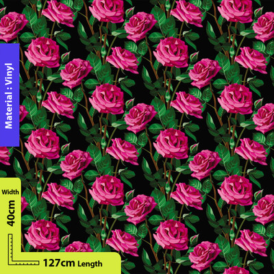 Zedexgraphics Floral & Botanical Wallpaper(127 cm X 40 cm)