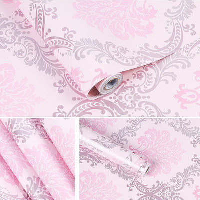 RedBloom Floral & Botanical Multicolor Wallpaper(200 cm x 45 cm)