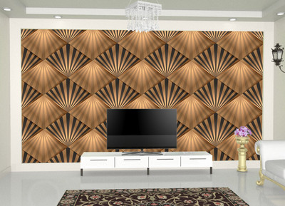 Guru Production Vinyl Decorative Multicolor Wallpaper(L x W: 243 cm x 40 cm)