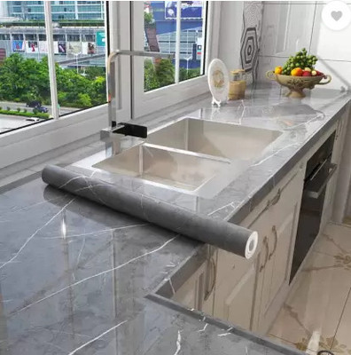 Tap2kaart Abstract Grey Wallpaper(200 cm x 60 cm)