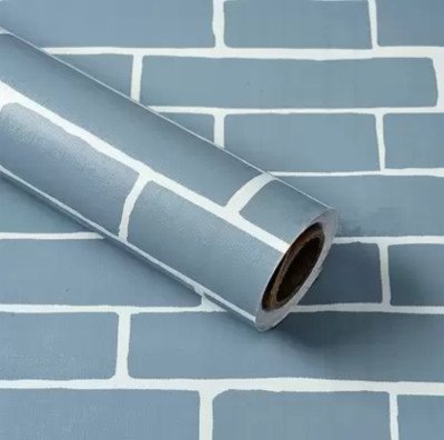 RXR Vinyl Abstract Grey Wallpaper(L x W: 300 cm x 45 cm)