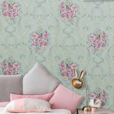 JYT Vinyl Abstract Multicolor Wallpaper(L x W: 300 cm x 45 cm)